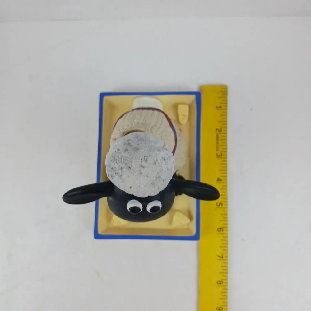 Wallace and Gromit Aardman Vintage Shaun The Sheep Nodding Bobblehead